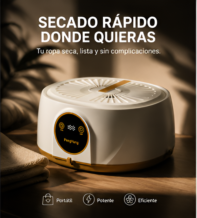 Secadora De Ropa Eléctrica Portátil: Olvídate De La Ropa Húmeda👀