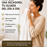 Secadora De Ropa Eléctrica Portátil: Olvídate De La Ropa Húmeda👀